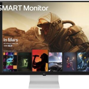 LG 108.0 cm (43 inch) 4K Ultra HD IPS Panel with WebOS, Smart Monitor (43SQ700S-WB.ATRLMSN) (Response Time: 5 ms, 60 Hz Refresh Rate)