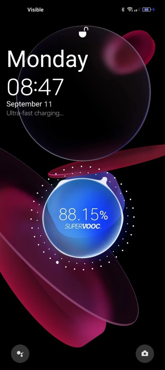 Mad Gorrillah 85 W SuperVOOC 5.4 A Wall Charger for Mobile with Detachable Cable (Red, Cable Included) - Image 3