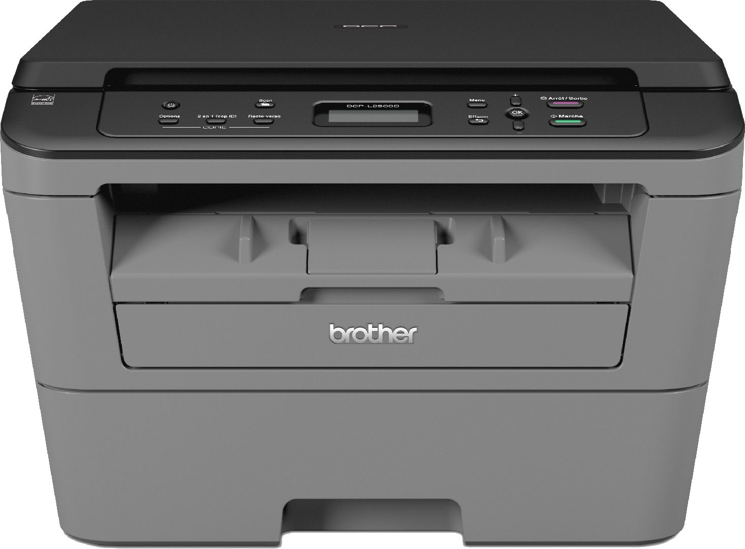brother DCP-L2520D IND Multi-function Monochrome Laser Printer (Borderless Printing) with Auto Duplex Feature (Toner Cartridge)