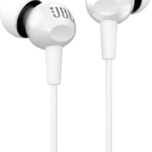 JBL C150SI with One Button Universal Remote Wired Gaming (White, In the Ear)