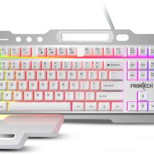 Frontech KB-0013P Wired USB Standard Gaming Keyboard Compatible with Desktop, Laptop