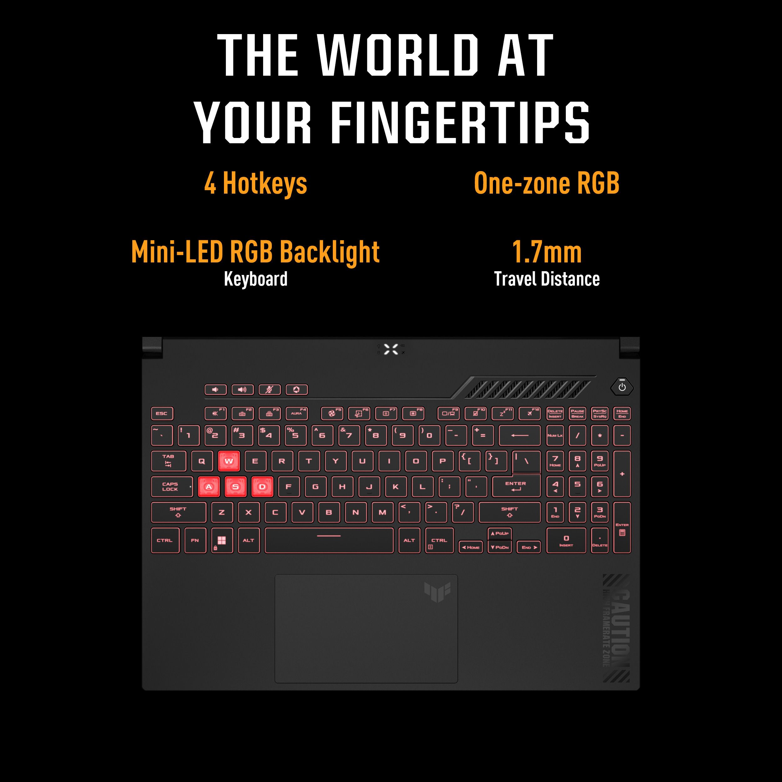 ASUS TUF Gaming A15 AMD Ryzen 7 Octa Core 7435HS - (16 GB/512 GB SSD/Windows 11 Home/8 GB Graphics/NVIDIA GeForce RTX 4060/144 Hz) FA507NVR-LP204WS Gaming Laptop (15.6 inch, Mecha Gray, 2.2 Kg, With MS Office) - Image 4