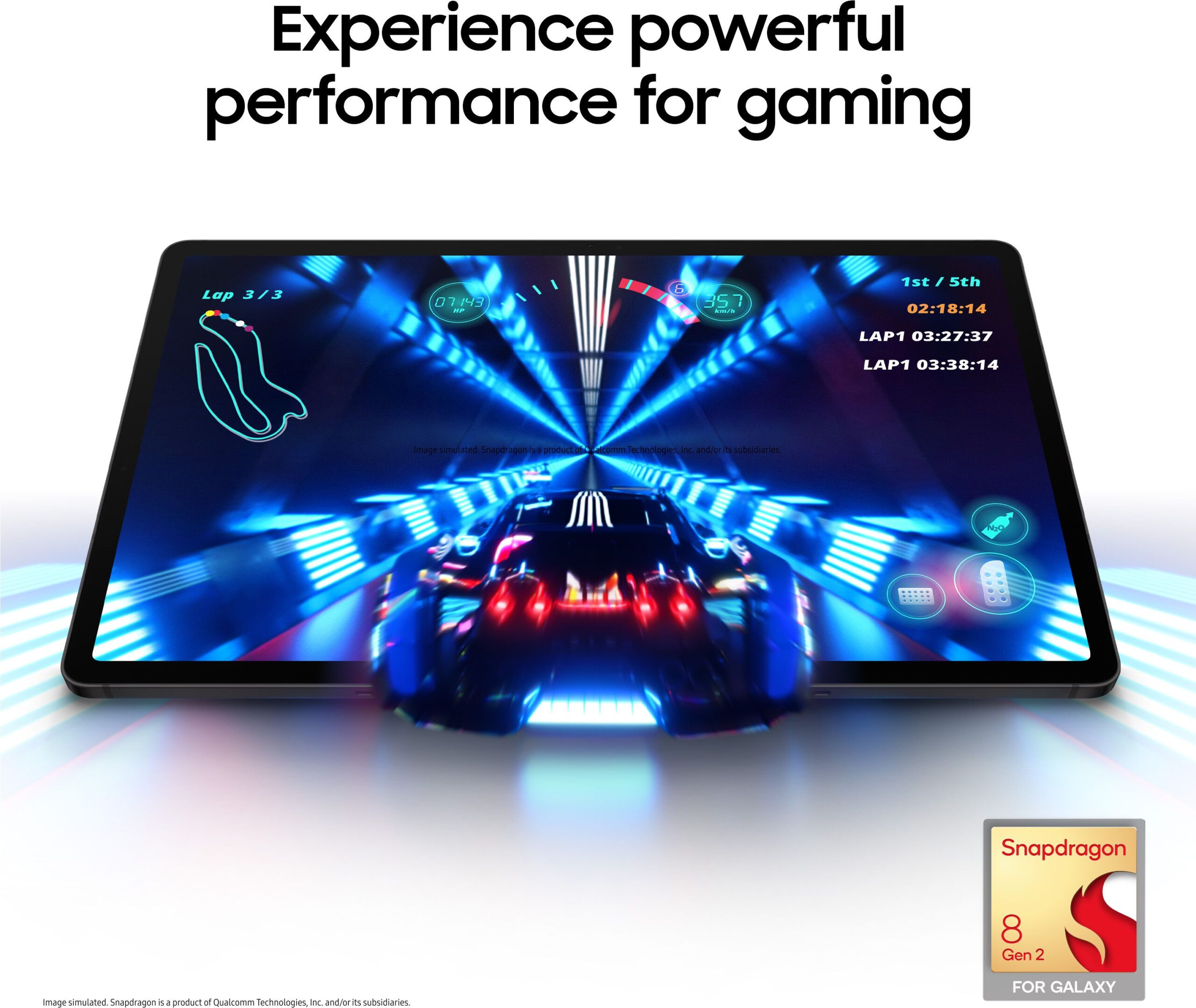 Samsung Galaxy Tab S9 12 GB RAM 256 GB ROM 11.0 Inch with Wi-Fi+5G Tablet (Graphite) - Image 4