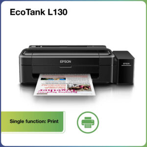 Epson L130 Single Function Inkjet Printer (4 Ink Bottles Included)