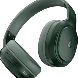 boAt Rockerz 430 w/ Beast Mode(40ms Low Latency),40HRS Playback & 40MM Drivers Bluetooth (Sage Green, On the Ear)