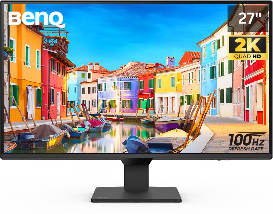 BenQ GW2790Q 68.58 cm (27 inch) Quad HD LED Backlit IPS Panel with 99% sRGB, 1500:1 CR, Eye-careU, Dual HDMI, Display Port, Bezel-Less