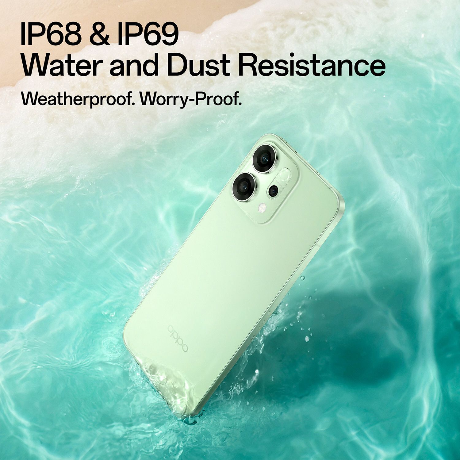 OPPO Reno14 5G (Mint Green, 256 GB) (12 GB RAM)