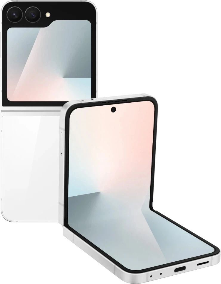 Samsung Galaxy Z Flip7 FE 5G (White, 256 GB) (8 GB RAM)