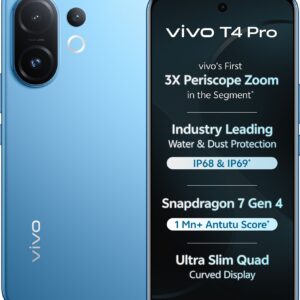 vivo T4 Pro 5G (Nitro Blue, 256 GB)  (12 GB RAM)