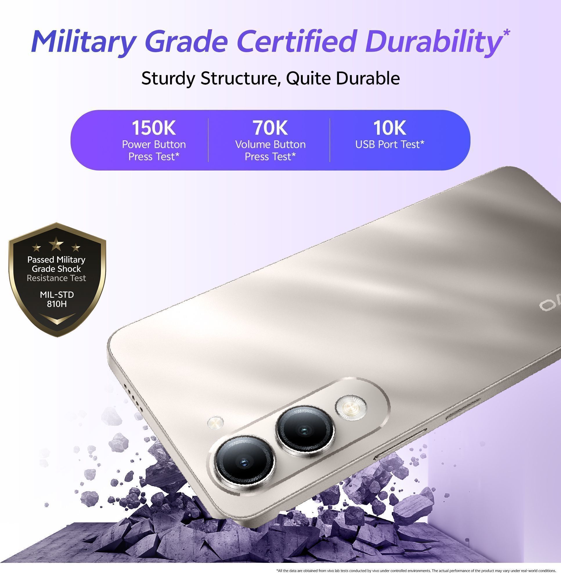 vivo T4 Lite 5G Charger in the Box (Titanium Gold, 256 GB) (8 GB RAM) - Image 4