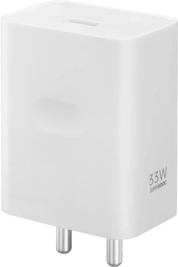 OPPO 33 W SuperVOOC 3 A Wall Charger for Mobile (White)