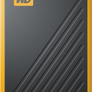 WD My Passport Go 500 GB External Solid State Drive (SSD) (Black, Yellow)