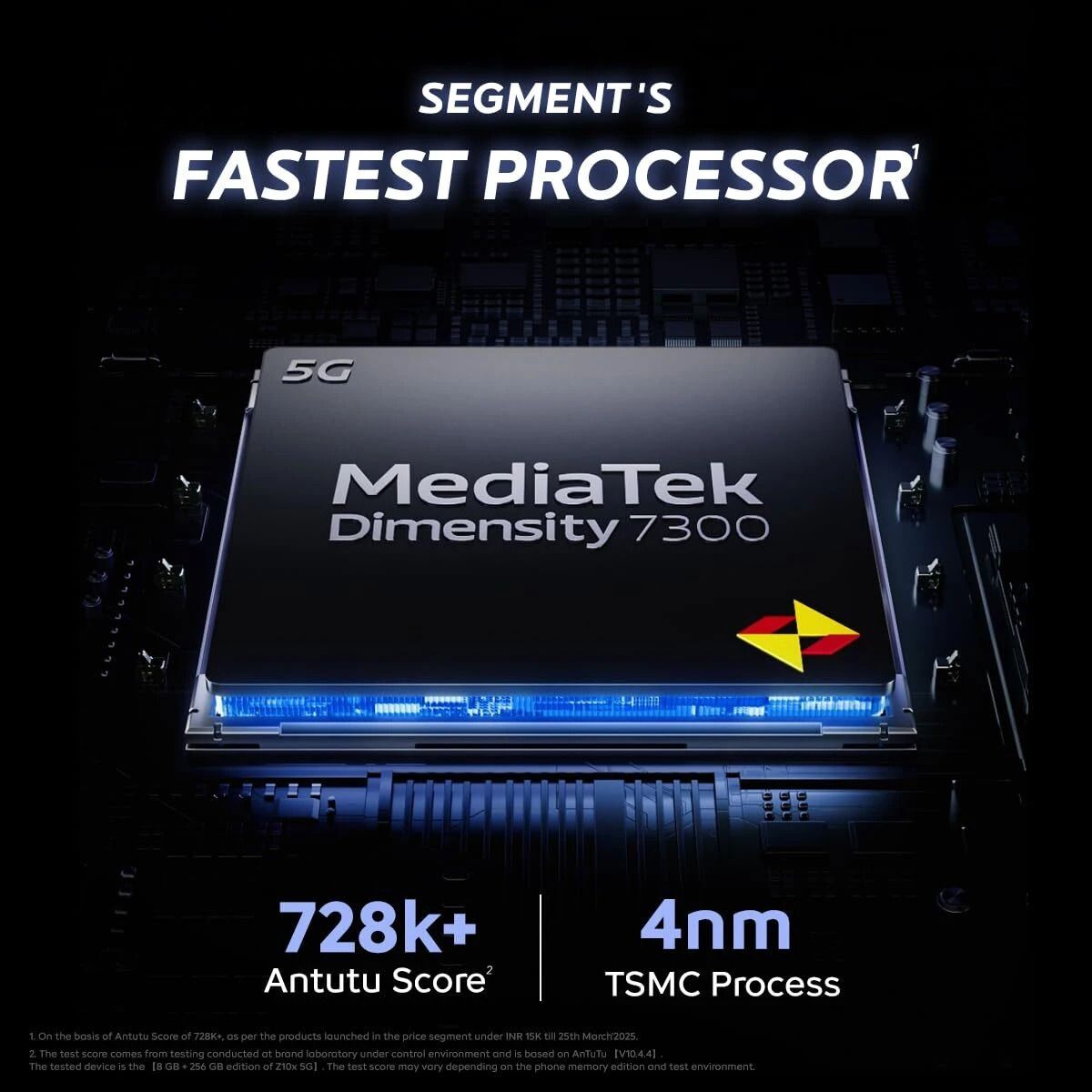 IQOO Z10X 5G (Titanium, 256 GB) (8 GB RAM) - Image 2