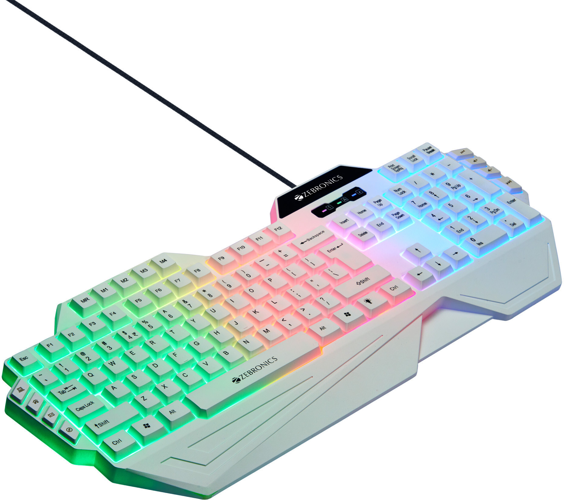 ZEBRONICS Zeb-Optimus(Zeb-KMC 2) Wired USB Standard Gaming Keyboard Compatible with Desktop, Laptop, Mac - Image 3